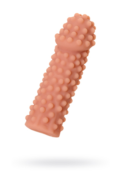 Насадка Kokos с дополнительной стимуляцией телесная 15,8 см