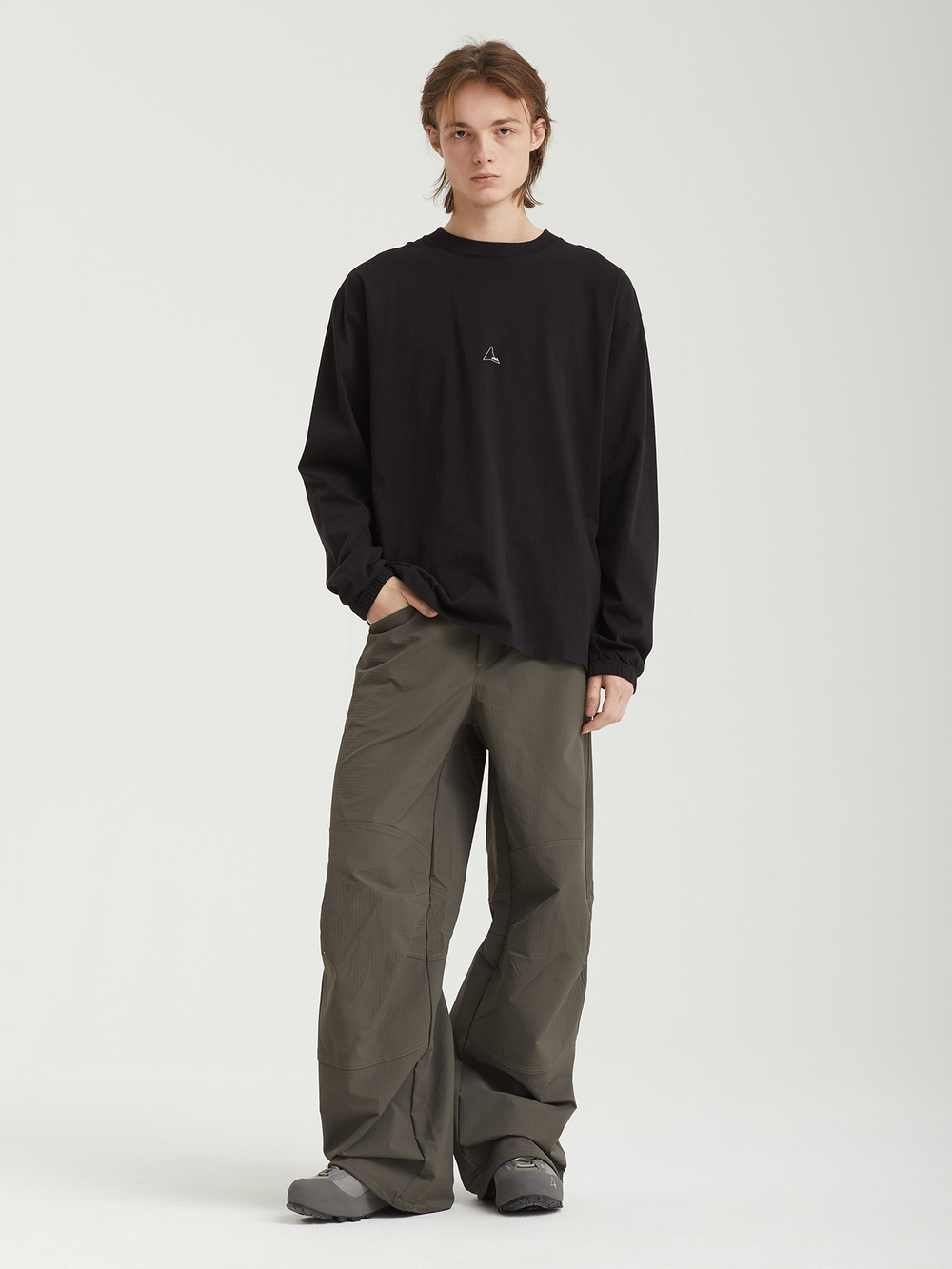 Мужской Лонгслив Logo