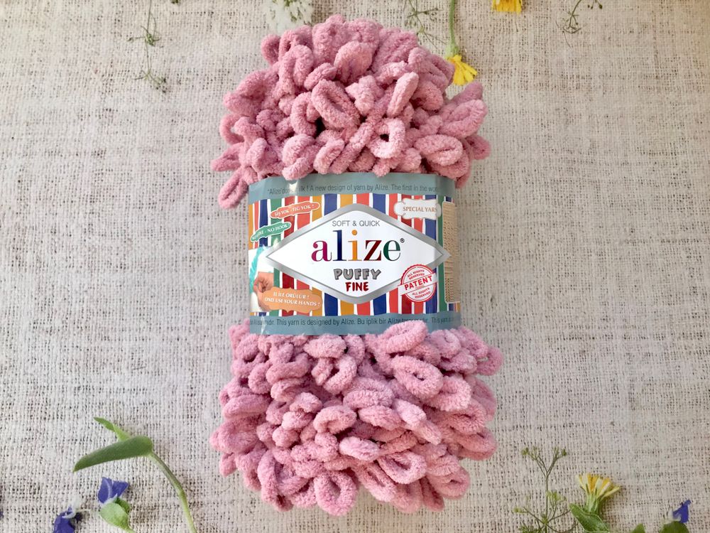 ALIZE &quot;Puffy Fine&quot;, 295 розовый