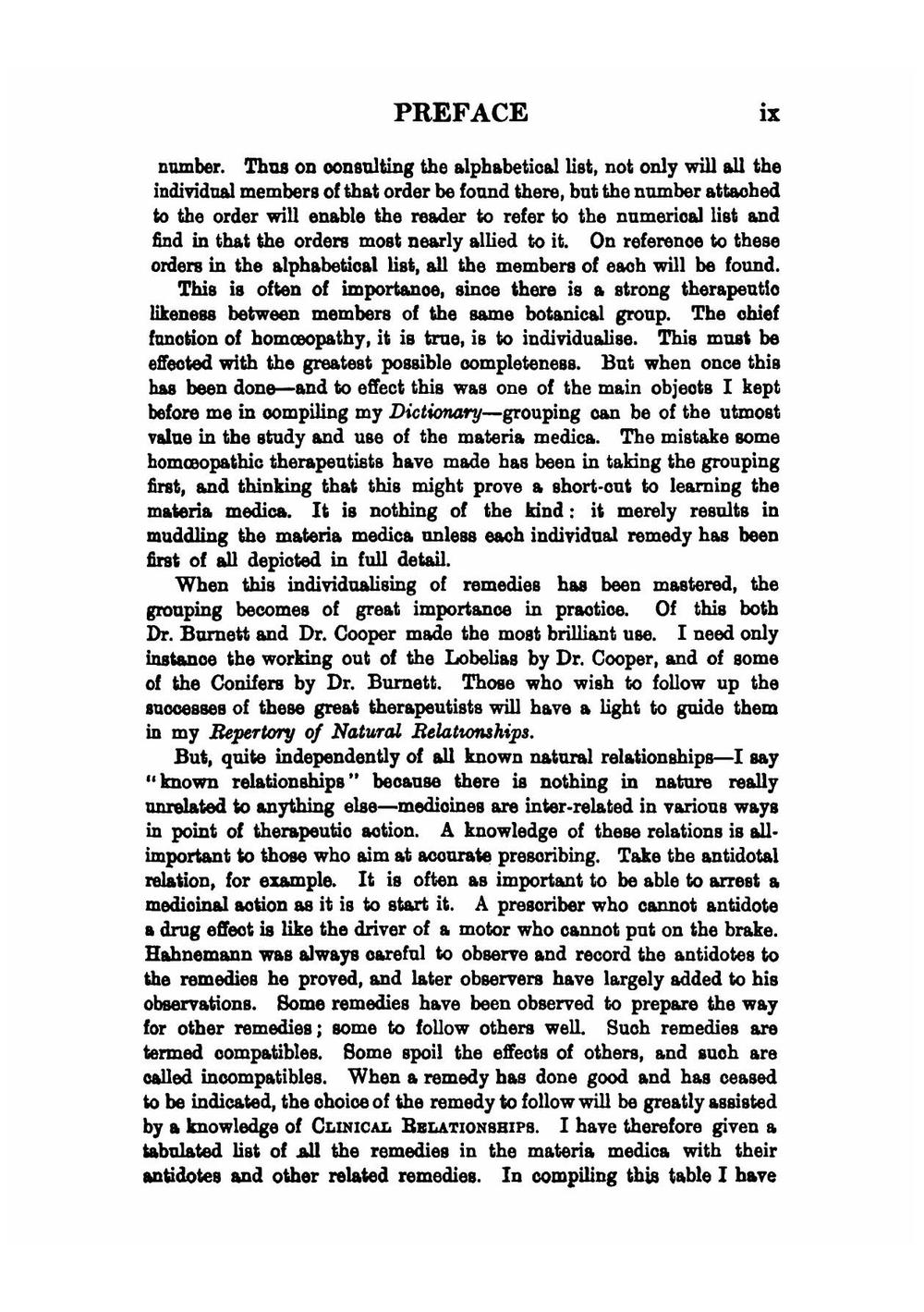 A Clinical Repertory to the Dictionary of Materia Medica. Together with Repertories of Causation, Temperaments, Clinical Relationships, Natural Relationships | John Henry Clarke