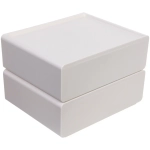 Ящик настольный для хранения «ТЭРЛИН», два отделения, цвет белый, 7,5*22*18см (пакет)