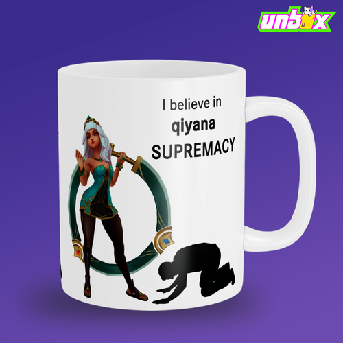 Кружка Qiyanna supremacy Киана League Of Legends