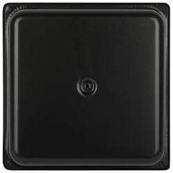 Коробка протяжная ЭРА Y-996-200-200-80-54 металлическая У-996 с уплотнителем 200х200х80мм черная IP54