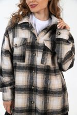 Рубашка женская Квадро-3 Виотекс КОРИЧНЕВЫЙ