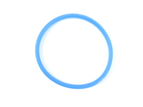 Прокладка коллектора ВАЗ 21124, 2112 (впускного/кольцо большое) Н/О с электрон. педалью, синий силикон (ПТП 64)