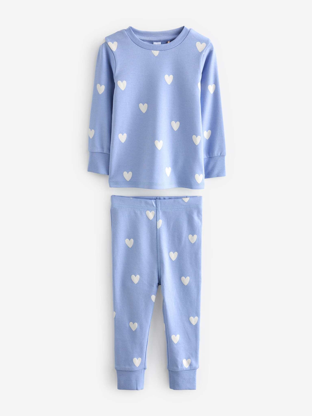 Пижама для девочки Next B92-236, 3 шт., Синий, Голубой, Белый