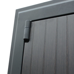 Входная металлическая дверь  АСД Next 2 (Некст 2) Венге поперечный / Акация светлая поперечная