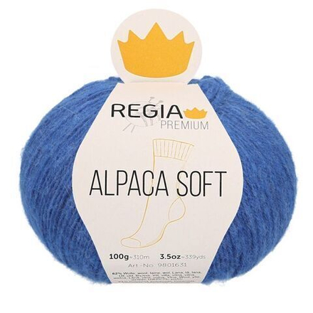 Пряжа Alpaca Soft (00051/джинсовый синий)