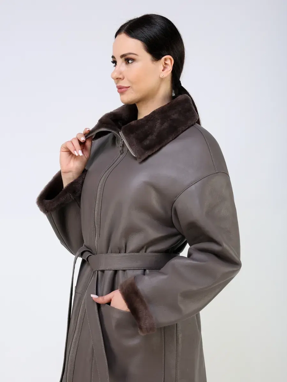 Дубленка зимняя натуральная