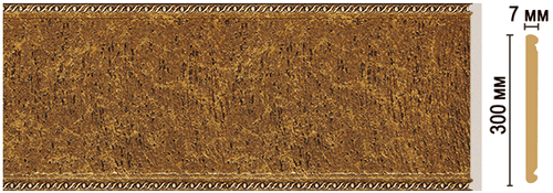 Панель декоративная Decomaster Q30-43 298*7*2400мм