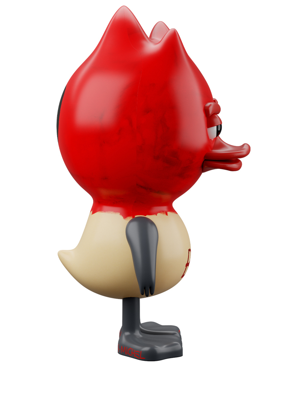 TUD TOY The Ugly Duck x JEAN-MICHEL BASQUIAT “Bird” СТАТУЭТКА ДЕКОРАТИВНАЯ, M