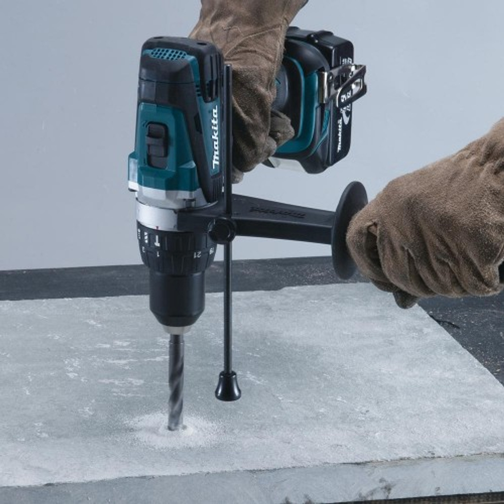 Аккумуляторный шуруповерт MAKITA DHP 458 RFE  ударная DHP458RFE