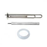 Комплект ТЭН 2 кВт (2000 Вт) RF для водонагревателя Thermex RZL, IS, IR, Garanterm, Electrolux EWH, под анод М4, нерж., PREMIUM + прокладка + анод, 50042K