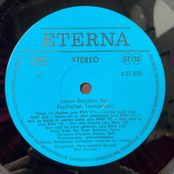 Винтажная виниловая пластинка LP Ludwig Guttler Erschallet, Trompeten (ГДР 1985)