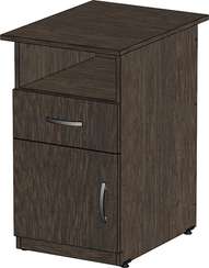 Тумба приставная 1 ящик + дверь