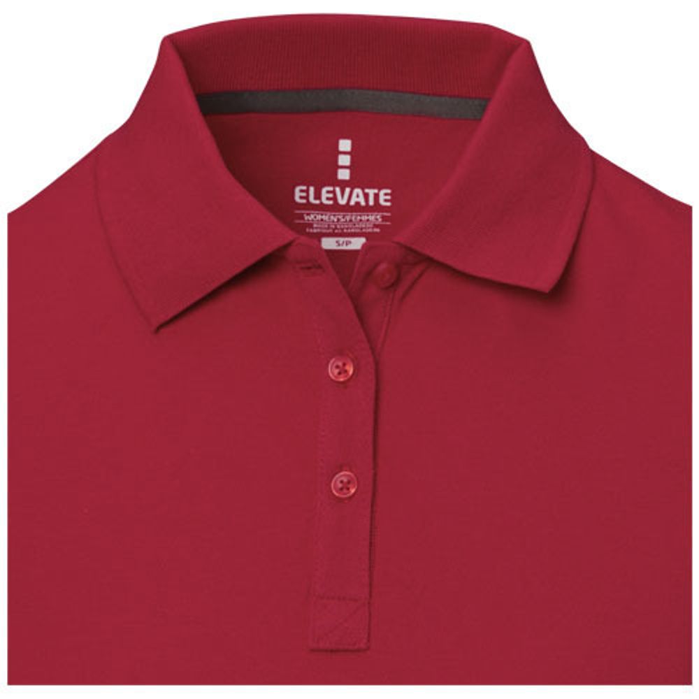 Calgary женская футболка-поло с коротким рукавом