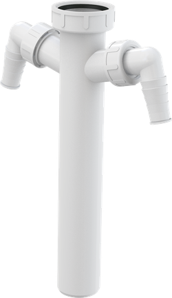 Переходник A44M d/40 с накидной гайкой 6/4 и двумя подводками