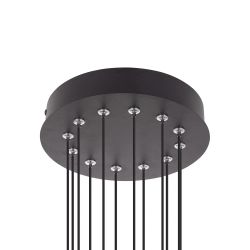 Citilux Стиг CL203261 LED Люстра подвесная с пультом Чёрная