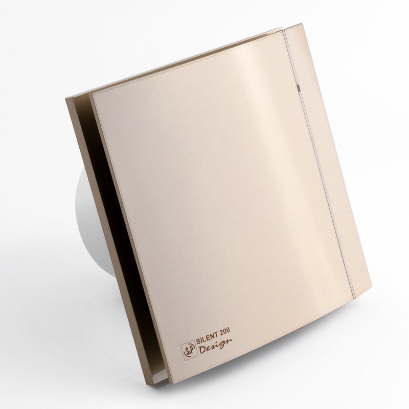 Накладной вентилятор Soler Palau SILENT-200 CZ CHAMPAGNE DESIGN 4C