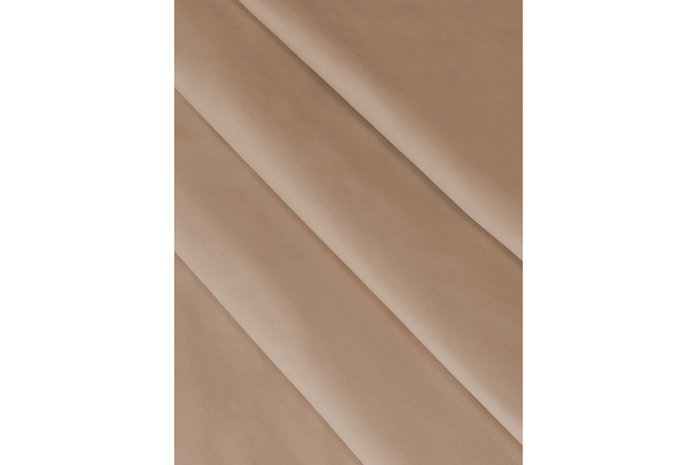 Постельное белье GoodNight Сатин Делюкс евро (с нав. 50х70) бежевый