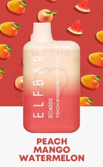 ELF BAR BC4000 (ПЕРСИК МАНГО АРБУЗ) (M)