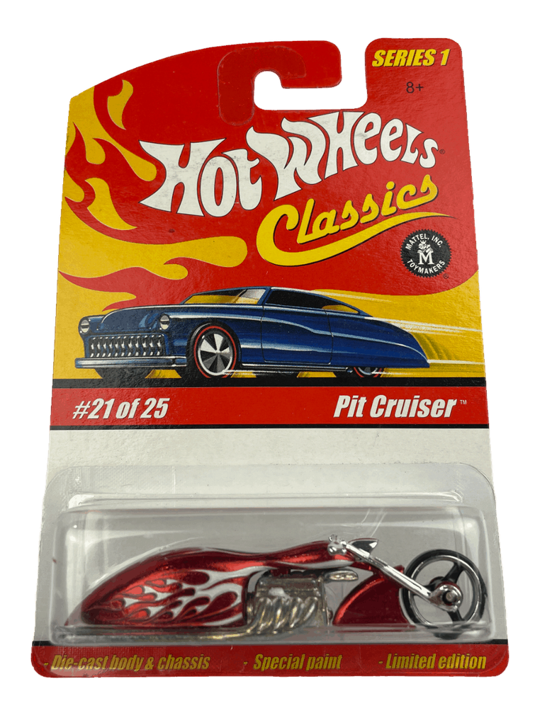 Hot Wheels Classics Series 1: Pit Cruiser (Red) (#21 of 25) (2005)