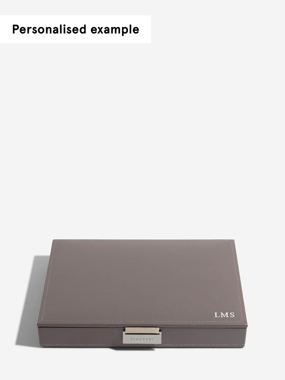Органайзер для украшений Stackers Classic Jewellery Box Lid - Taupe Woven (Sage Green / светло-зеленый / Sage Green)