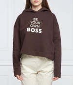 Худи c_eshanta_wd BOSS BLACK - коричневый(50468743)