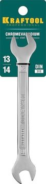 KRAFTOOL 13 х 14 мм, рожковый гаечный ключ (27033-13-14)