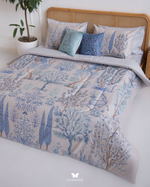 Комплект постельного белья двуспальный Jeyran Hermodr 8 предметов 130220269 Иран