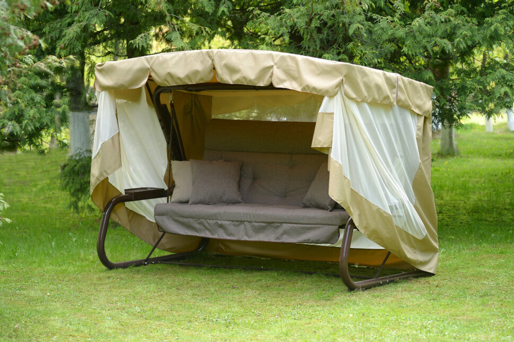 Качели садовые "Александрия" 4х местные