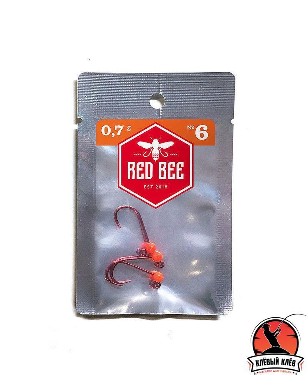 Вольфрамовые джиг-головки RED BEE Jig Hlava Sportova JHS 6046 вес 0,9г