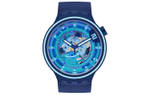 SWATCH Unisex 47mm Blue Watch SB01N101