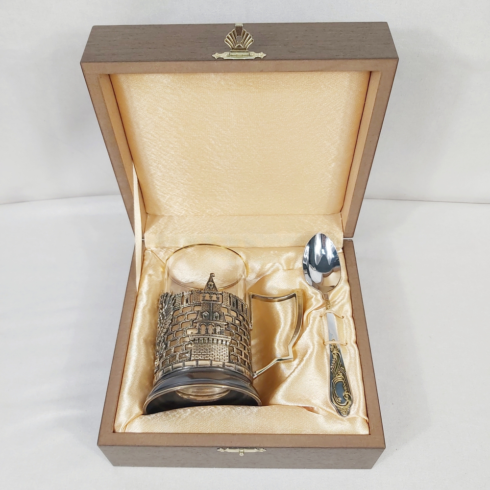 Подстаканник Герб (Башни Кремля)