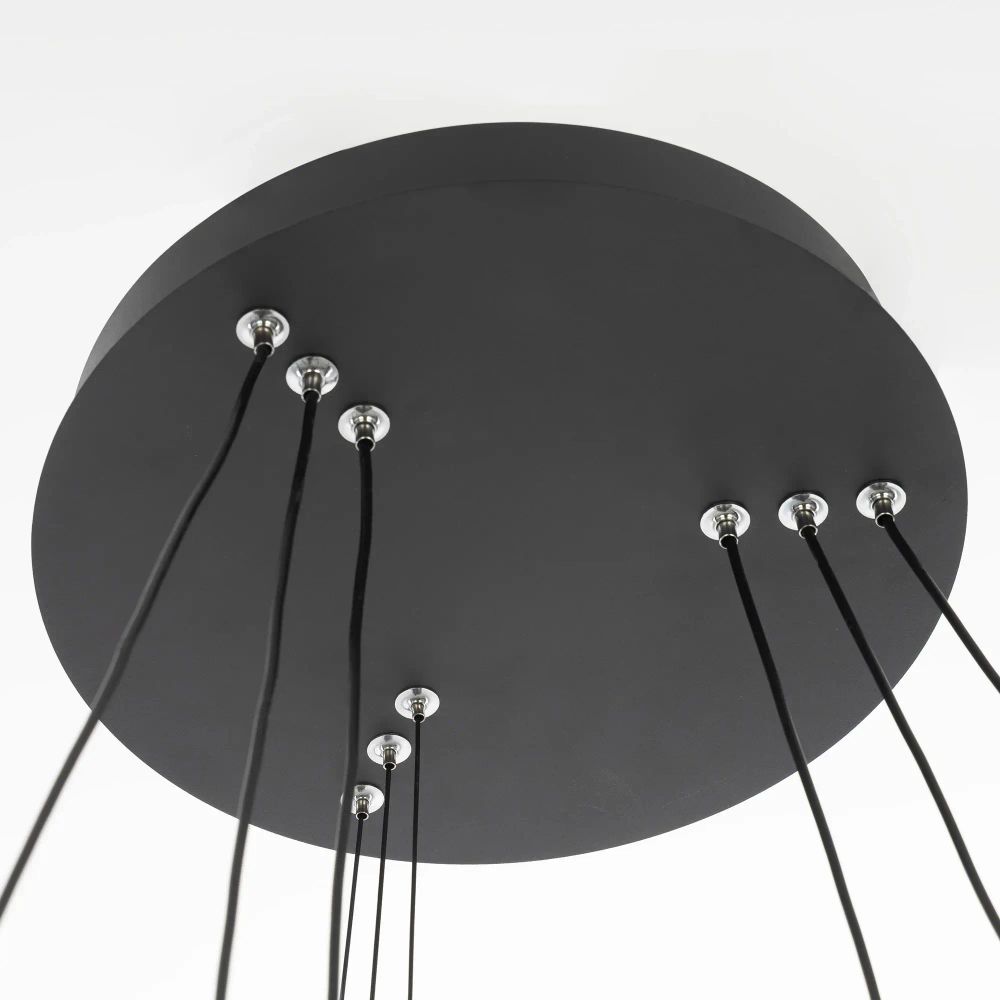 Citilux Дуэт CL719681 LED Люстра подвесная с пультом Чёрная