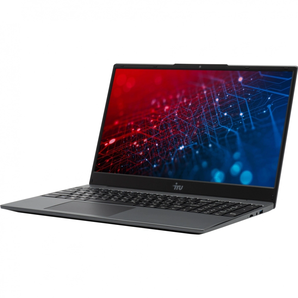 Ноутбук IRU Tactio 15PHR Ryzen 7 5825U 16Gb SSD512Gb AMD Radeon Graphics 15.6" IPS FHD (1920x1080) Windows 11 Pro 64 black WiFi BT Cam 4000mAh (2150142)