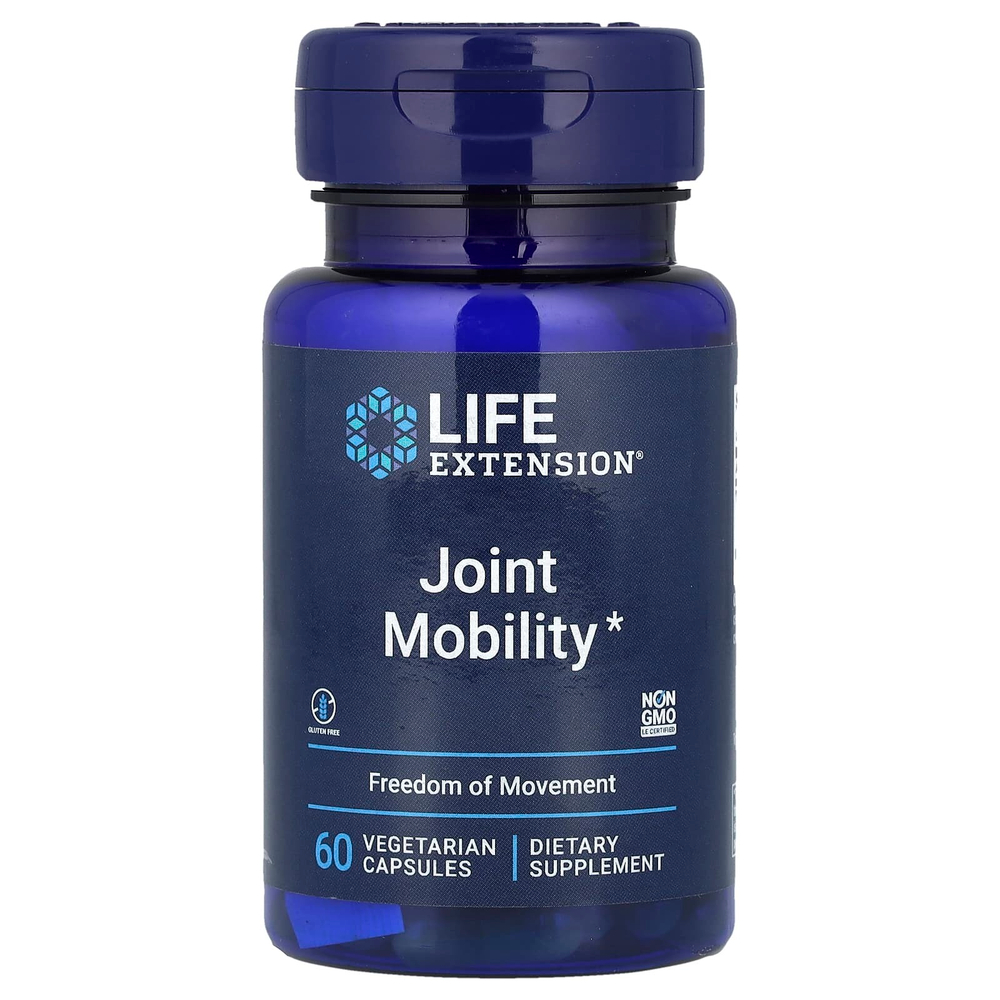 Life Extension, Подвижность суставов, 60 вегетарианских капсул