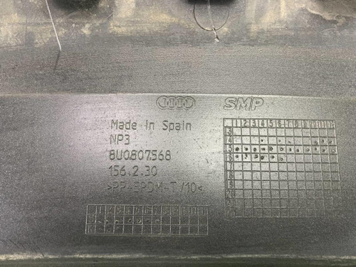 Юбка заднего бампера Audi Q3 1 8U (2014-2018)