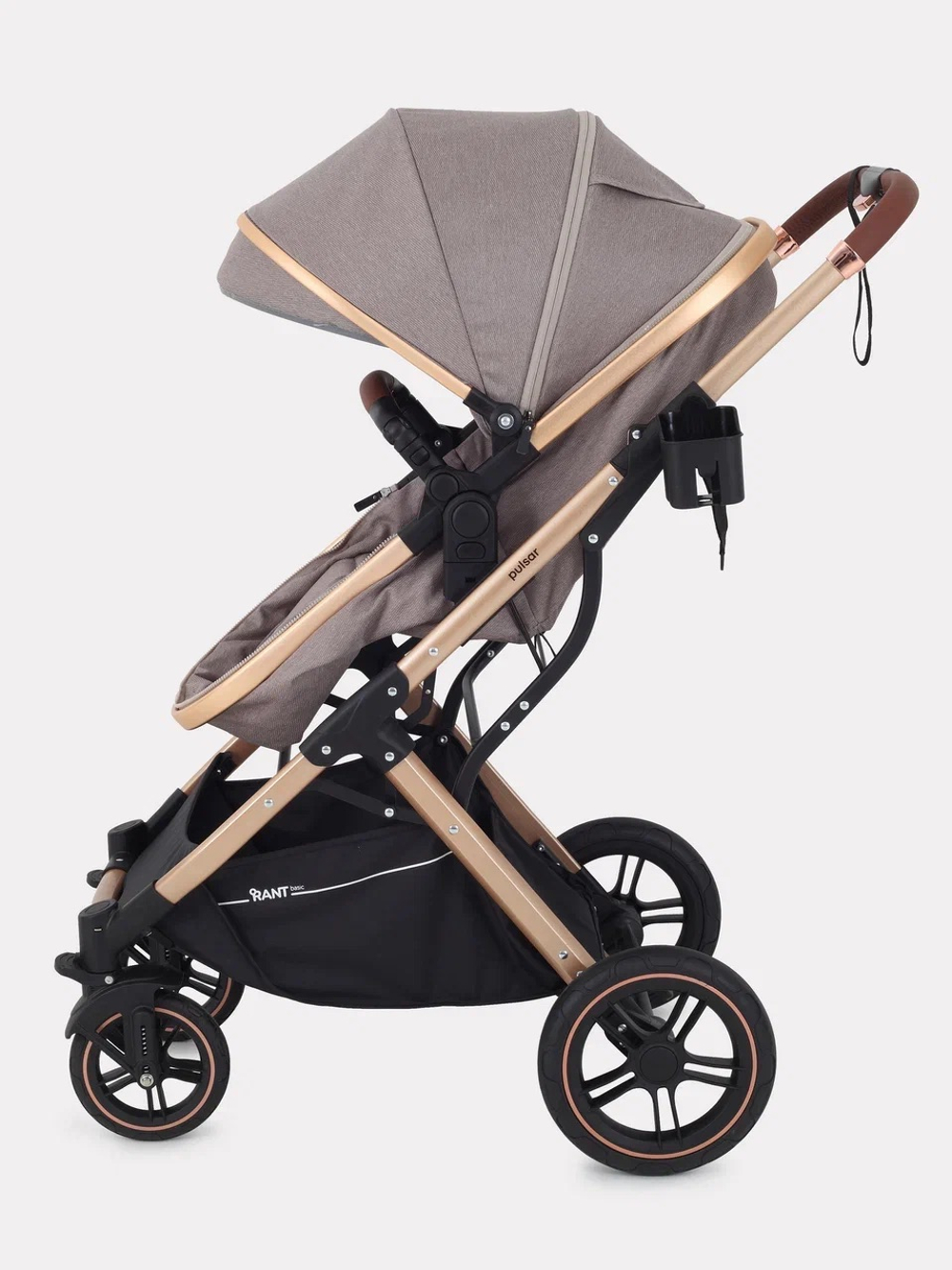 Коляска трансформер Rant Basic Pulsar Gold Beige