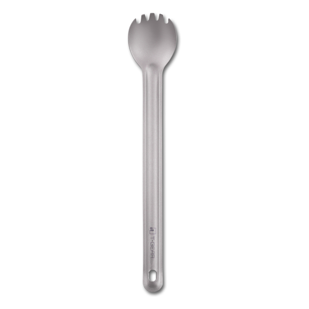 Ловилка длинная титановая T-Gear Titanium Long Spork