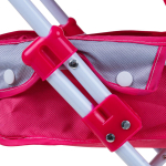 Коляска для кукол лежачая 31*52*63 см. пакет Z918-17