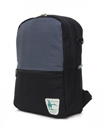 Рюкзак Yellowstone Canvas Backpack Black Grey