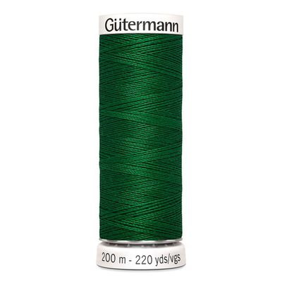 01 Нить Sew-All 100/200 м для всех материалов, 100% полиэстер Gutermann 748277 (237 зеленое яблоко)