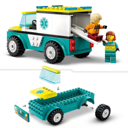 LEGO City — Скорая помощь и сноубордист 60403 / артикул   60403  / GTIN 5702017566764