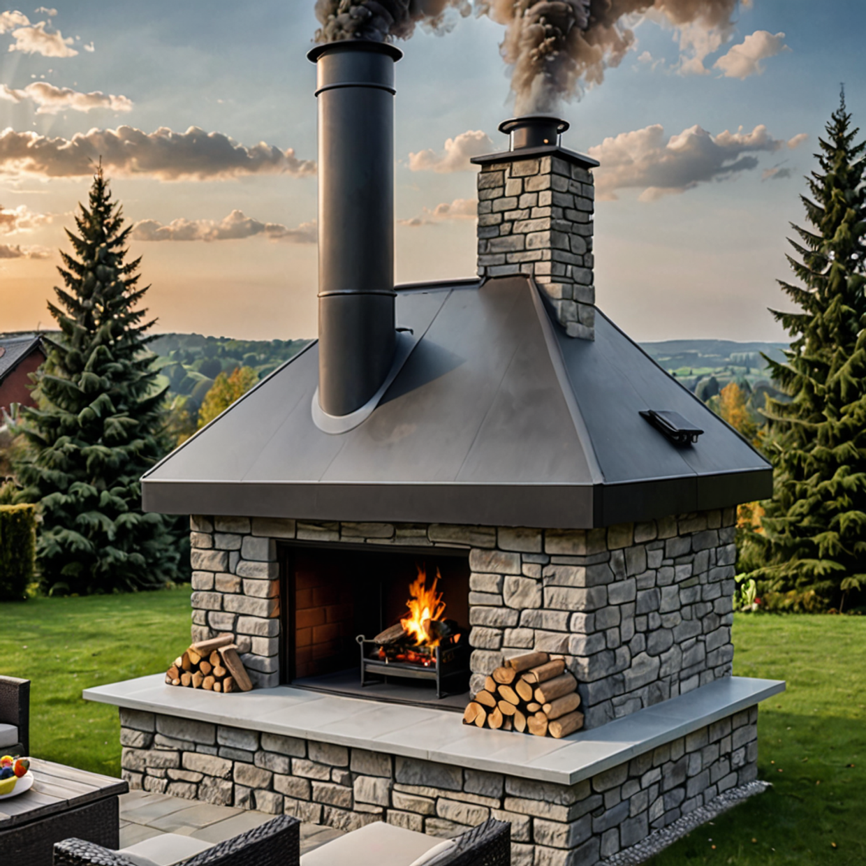 Дымоходы для каминов и печей: виды, материалы и требования к монтажу.