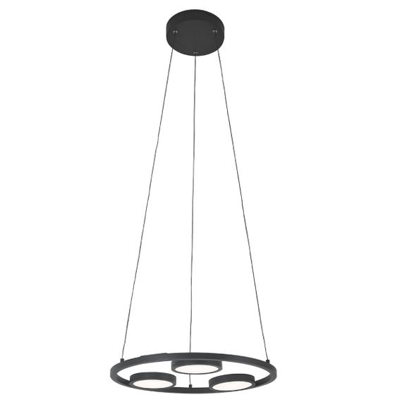Подвесная светодиодная люстра Crystal Lux CLT 027C3 D450 BL