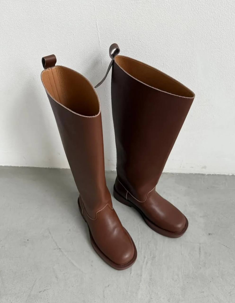 Сапоги из натуральной кожи/ Натуральный мех