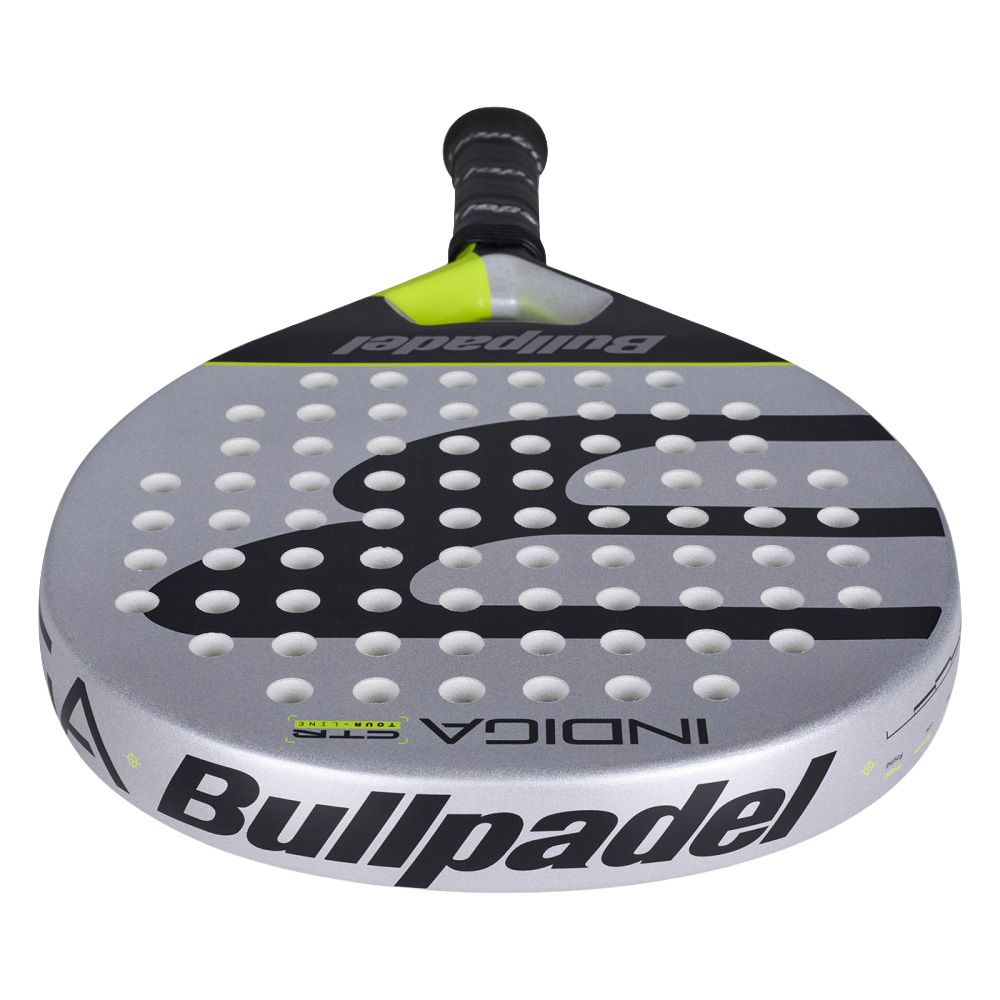 Ракетка для падела BULLPADEL Indiga Control 26, 494417, для начинающих, карбон ,серо-черный