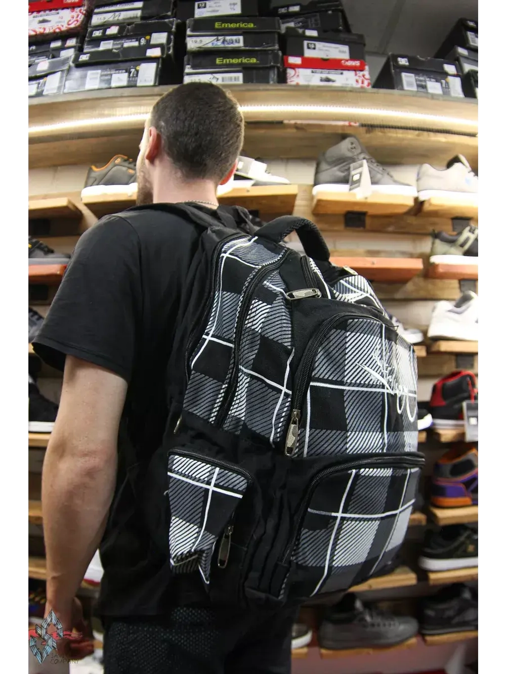 Скейтерский y2k рюкзак 29L