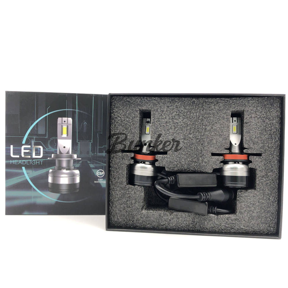 Светодиодные автомобильные LED лампы XJ Light H11/8/9/16 6500K 12V